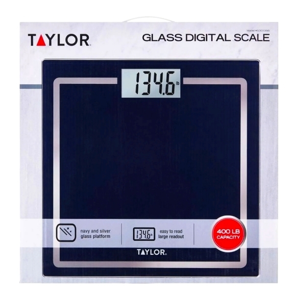 🆕Taylor Tempered Glass Battery Operated Digital Body Weight Scale - Picture 2 of 16